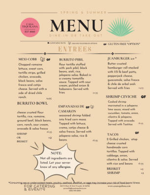 Savor Authentic Mexican Flavors at Casa Tequilana in Leeds
